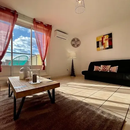 Apartmán Duplex 70m2 - Vue Cite Medievale - Parking Gratuit